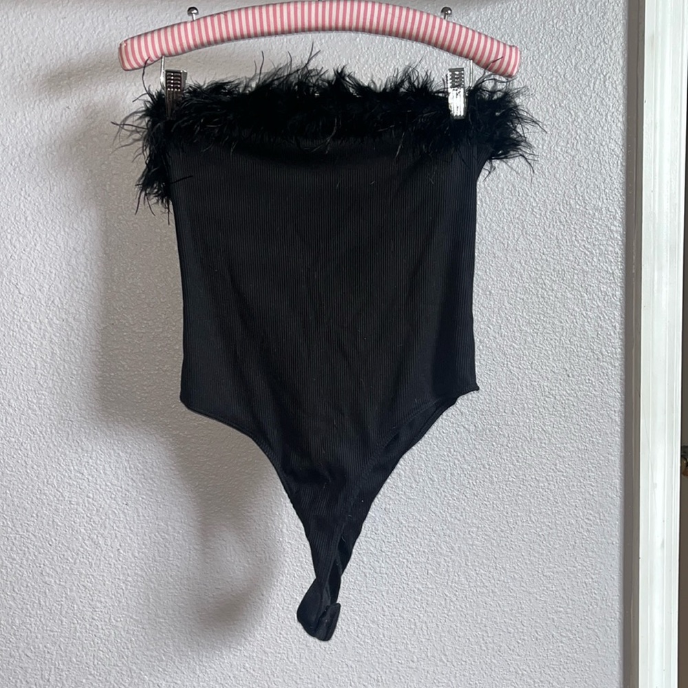 strapless body suit